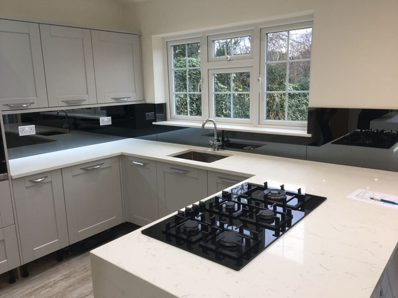 Hoddesdon grey mirror