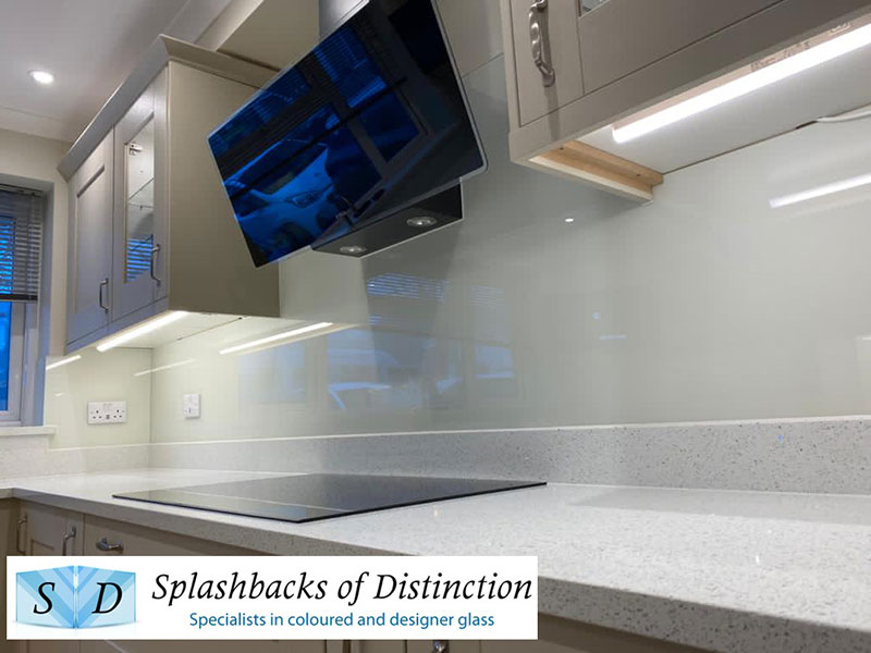 Kitchen splashback st albans school house white