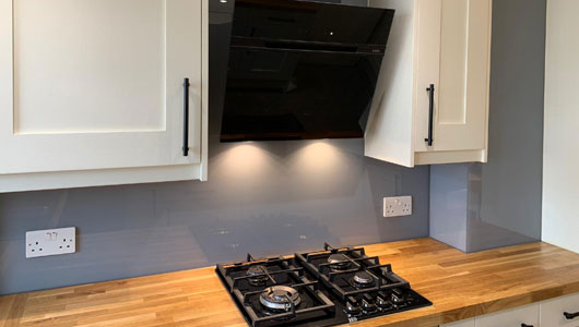 Kitchen splashback dulux natural slate