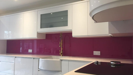 Kitchen splashbacks ral 4006