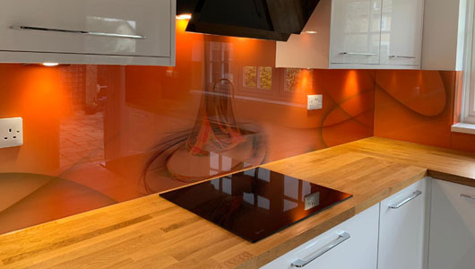 Kitchen splashback image