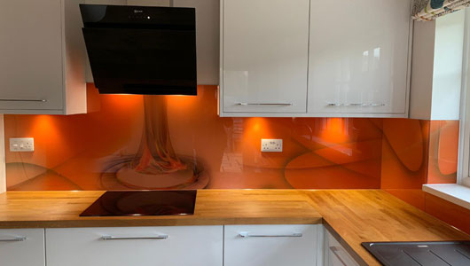 Kitchen splashback image