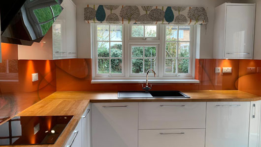 Kitchen splashback image