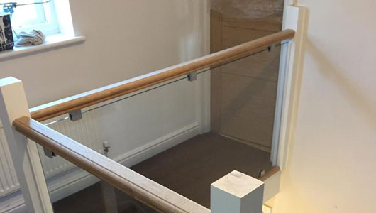 Glass balustrade