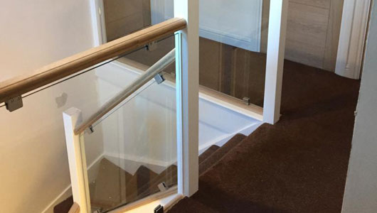 Glass balustrade