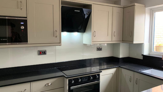 Dulux natural calico kitchen splashback